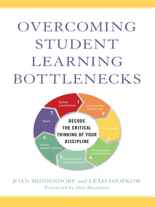 Title details for Overcoming Student Learning Bottlenecks by Joan Middendorf - Wait list